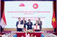 Việt Nam - Singapore thúc đẩy hợp tác các lĩnh vực mới theo hướng bền vững