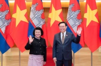 Việt Nam và Campuchia hợp tác chặt chẽ trong xây dựng, hoàn thiện thể chế, pháp luật
