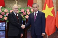 Tổng thống Nga Vladimir Putin: Củng cố Đối tác chiến lược toàn diện với Việt Nam là ưu tiên hàng đầu