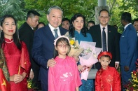 Tổng Bí thư Tô Lâm và Phu nhân bắt đầu thăm chính thức Singapore