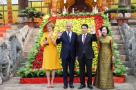 [Ảnh] Chủ tịch nước và Nhà Vua Bỉ thăm Hoàng thành Thăng Long