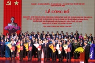 Quyết định chỉ định nhân sự giữ chức Chủ tịch UBND các tỉnh, thành phố sau sáp nhập
