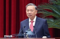 Tổng Bí thư Tô Lâm và Phu nhân bắt đầu thăm cấp Nhà nước đến Hàn Quốc