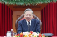 Tổng Bí thư Tô Lâm điện đàm với Chủ tịch Đảng Nhân dân Campuchia Hun Sen