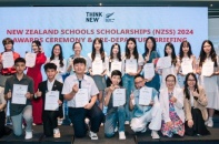 14 học sinh xuất sắc nhất của Việt Nam nhận học bổng của Chính phủ New Zealand