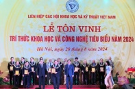 Tôn vinh 135 trí thức khoa học và công nghệ tiêu biểu năm 2024