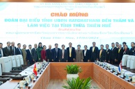 Thừa Thiên Huế bàn việc hợp tác với tỉnh Ubon Ratchathani (Thái Lan)