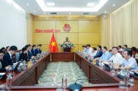 Tập đoàn SK (Hàn Quốc) tìm hiểu cơ hội hợp tác đầu tư vào Nghệ An