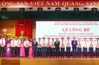 Hà Tĩnh công bố các quyết định về sắp xếp tổ chức bộ máy, đơn vị hành chính
