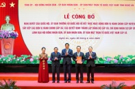 Nghệ An công bố tổ chức sắp xếp các đơn vị hành chính 