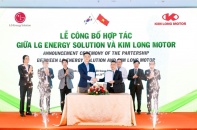 Kim Long Motor và LG Energy Solution hợp tác về cung ứng pin
