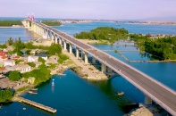 TP. Huế: Cầu vượt cửa biển Thuận An sắp thông xe kỹ thuật