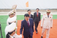 Đại tướng Lương Tam Quang dự Lễ gắn biển công trình cơ sở làm việc tại Huế