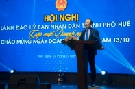 Thành phố Huế cam kết tạo môi trường đầu tư kinh doanh thuận lợi cho doanh nghiệp