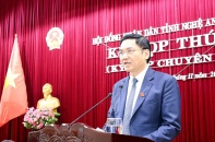 HĐND tỉnh Nghệ An thông qua 19 Nghị quyết quan trọng