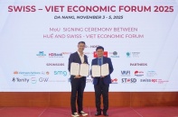 TP. Huế và Diễn đàn Kinh tế Thụy Sĩ - Việt Nam ký kết hợp tác 