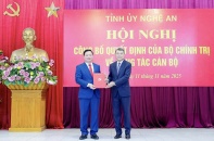 Ông Nguyễn Khắc Thận làm Bí thư Tỉnh ủy Nghệ An