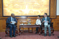 Thành phố Huế làm việc với đoàn lãnh đạo cấp cao Quỹ Quốc tế bảo vệ thiên nhiên