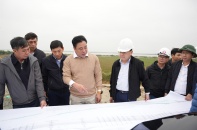 Chủ tịch Thành phố Huế khảo sát tiến độ các dự án trọng điểm