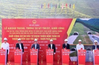 Nghệ An khởi công, khánh thành các dự án trọng điểm chào mừng Đại hội Đảng