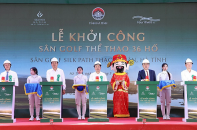Hà Tĩnh khởi công dự án sân golf thể thao tại xã Thạch Xuân