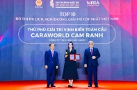 CaraWorld Cam Ranh đạt Top 10 Đô thị du lịch, nghỉ dưỡng, giải trí tốt nhất Việt Nam