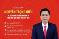 Ông Nguyễn Trọng Hiếu được bầu làm Phó Chủ tịch UBND tỉnh Hà Tĩnh