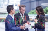 Cổ phiếu ngân hàng dẫn dắt, VN-Index tăng gần 12 điểm