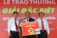 Agribank trao giải thưởng 1 tỷ đồng cho khách hàng