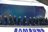 Samsung chính thức khởi công dự án 1,4 tỷ USD ở TP.HCM