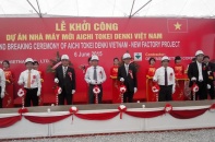 Khởi công dự án 26 triệu USD tại KCN Tràng Duệ