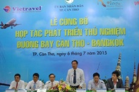 Vietravel phối hợp Thái VietJet Air mở đường bay Cần Thơ-Bangkok