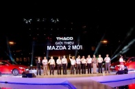 THACO ra mắt 2 phiên bản xe sedan và hatchback dòng Mazda2 