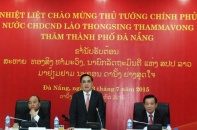 Thủ tướng Chính phủ Lào Thongsing Thamavong thăm và làm việc tại Đà Nẵng