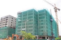 CEO Group cất nóc tòa thứ 2 khu Nhà ở xã hội Bamboo Garden