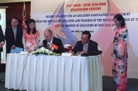 Việt Nam ký kết thoả thuận hợp tác giáo dục với New Zealand