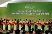 Vinasoy khánh thành giai đoạn II nhà máy 1.280 tỷ đồng