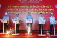 Thông hầm gói thầu số 4 Dự án đường cao tốc Đà Nẵng - Quảng Ngãi