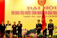 Phó Chủ tịch Nước Nguyễn Thị Doan dự Đại hội Thi đua yêu nước tỉnh Nghệ An