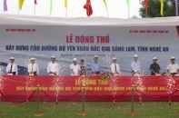 Nghệ An: Đầu tư trên 900 tỷ đồng xây cầu Yên Xuân bắc qua sông Lam