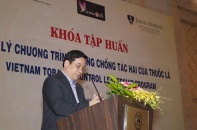 Tăng cường năng lực quản lý chương trình phòng, chống tác hại của thuốc lá