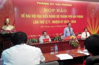 Khai mạc Đại hội Đảng bộ Thành phố Hải Phòng ngày 22/10