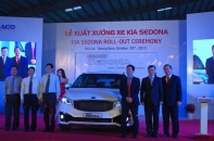 Thaco xuất xưởng xe du lịch Kia Sedona và Mazda 2 mới
