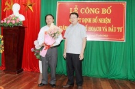 Phú Yên bổ nhiệm tân Giám đốc Sở Kế hoạch và Đầu tư