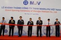 Hà Nam: Khánh thành nhà máy sản xuất linh kiện kim loại 100% vốn Nhật Bản