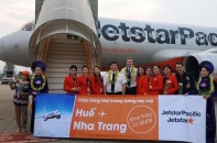 Jetstar Pacific khai trương đường bay Huế - Nha Trang