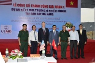 Xử lý thành công 45.000m2 đất nhiễm dioxin tại Sân bay Đà Nẵng