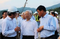 Đảm bảo tiến độ thông hầm Đèo Cả vào tháng 7/2016