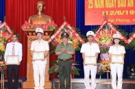 Báo An ninh Hải Phòng kỷ niệm 25 năm ngày xuất bản số báo đầu tiên