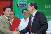 Khai trương hệ thống phân phối thảo dược xanh Green